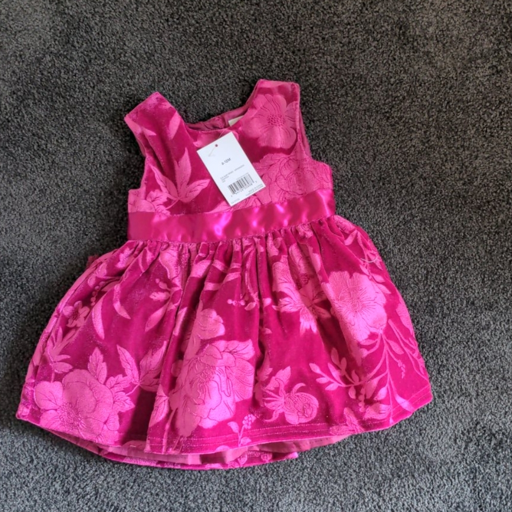 George baby fuchsia dress